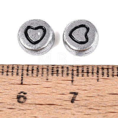 Plating Opaque Acrylic Beads AC-N167-05AS-1