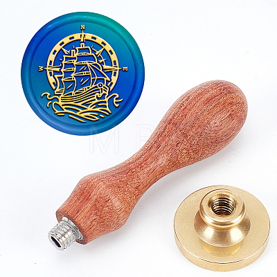 Wax Seal Stamp Set AJEW-WH0208-1220-1