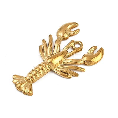 Marine Animal 304 Stainless Steel Pendants STAS-K287-07A-G-1