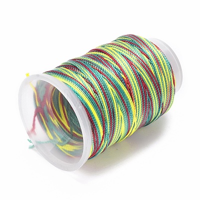 5 Rolls 12-Ply Segment Dyed Polyester Cords WCOR-P001-01B-018-1