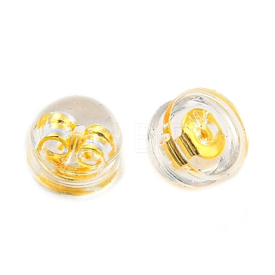 Resin & Brass Ear Nuts FIND-H046-01G-1