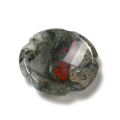 Natural Bloodstone Worry Stones G-E586-01T-1