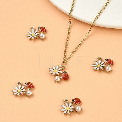 Alloy Enamel Pendants ENAM-YW0003-44-1