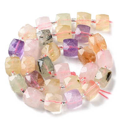 Natural Mixed Gemstone Beads Strands G-B065-A09-1