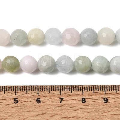 Natural Morganite Beads Strands GG-CBA0166-A01-8mm-1