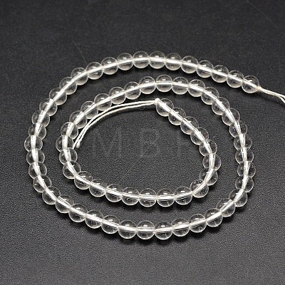 Synthetic Quartz Round Bead Strands X-PIEG-J002-16-6mm-1