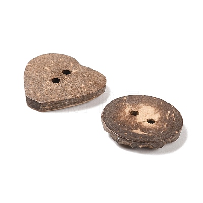 2-Hole Coconut Buttons BUTT-D056-02-1