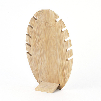 Bamboo Necklace Display Stand NDIS-E022-06-1