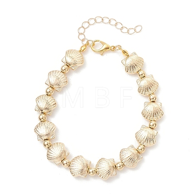 CCB Plastic Beaded Bracelets for Women BJEW-JB13240-01-1