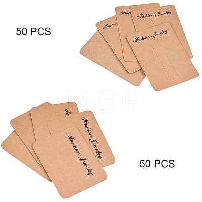 Cardboard Hair Clip Display Cards Set CDIS-PH0001-08-1