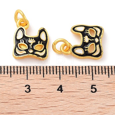 Alloy Enamel Charms ENAM-A001-02B-1