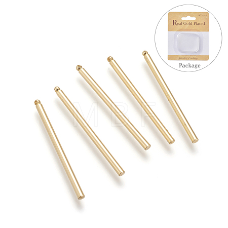 Brass Pendants X-KK-T014-57G-1