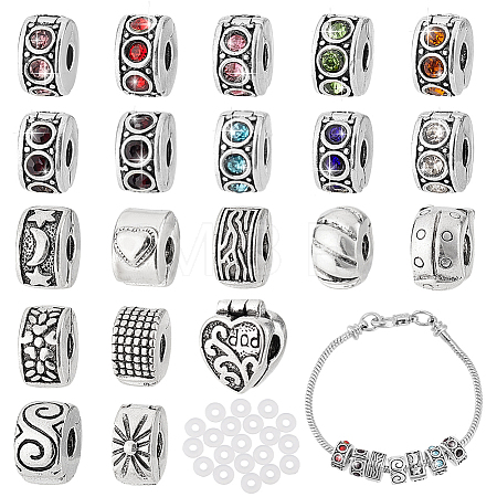 Alloy European Style Clasps PDLC-PH0001-01-1