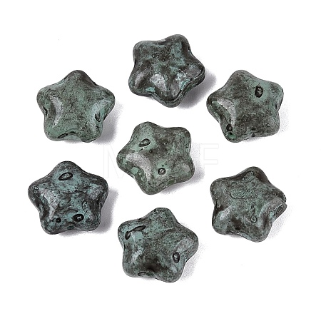 Picasso Opaque Glass Beads SEED-N012-08J-1