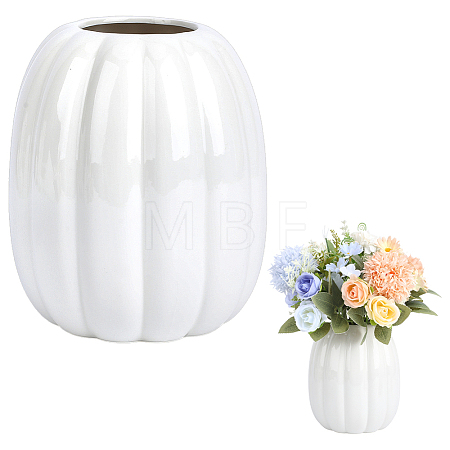Porcelain Vase Ornaments AJEW-WH0481-482-1