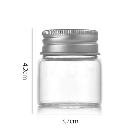 Clear Glass Bottles Bead Containers CON-WH0085-76A-01-1