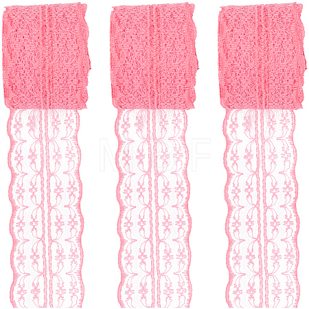 3 Rolls Guipure Non-Stretch Lace Trim OCOR-GF0004-52G-1