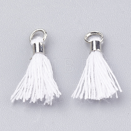 Polycotton(Polyester Cotton) Tassel Pendant Decorations FIND-S275-32P-1