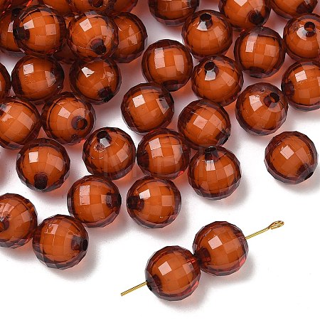 Transparent Acrylic Beads TACR-S086-12mm-17-1