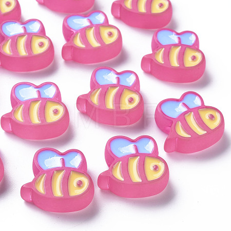 Transparent Acrylic Beads X-MACR-S374-06B-02-1