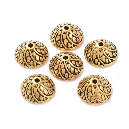Tibetan Style Bead Caps GLF0535Y-1