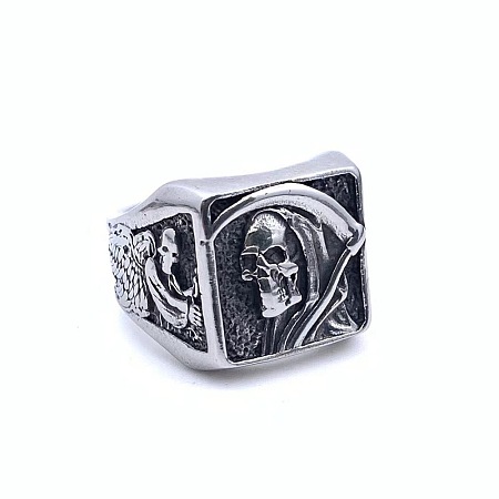 304 Stainless Steel Finger Rings for Men FS-WGDAB90-10-1