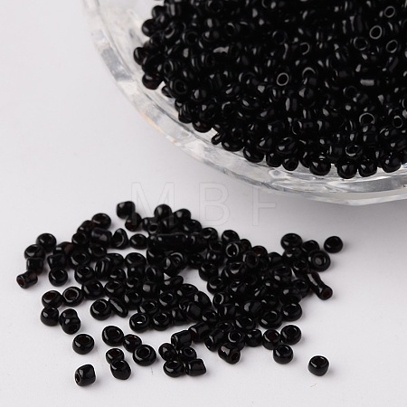 12/0 Opaque Colours Round Glass Seed Beads X-SEED-A010-2mm-49-1