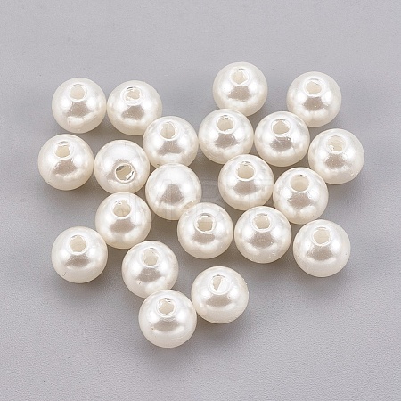 ABS Plastic Imitation Pearl Beads X-KY-G009-12mm-02-1