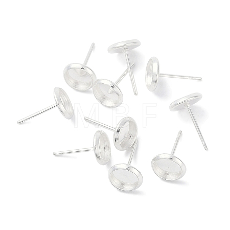 304 Stainless Steel Stud Earring Settings STAS-H436-20A-G01-1