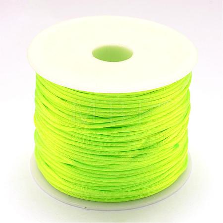 Nylon Satin Rattail Cords NWIR-R025-1.5mm-F231-1