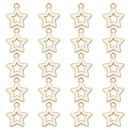 Alloy Enamel Pendants ENAM-YW0003-01A-1