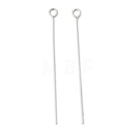 Tarnish Resistant 304 Stainless Steel Eye Pin STAS-R045-45mm-1
