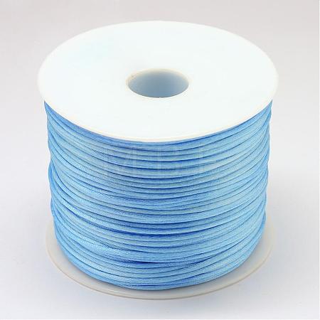 Nylon Satin Rattail Cords NWIR-R033-1.5mm-365-1