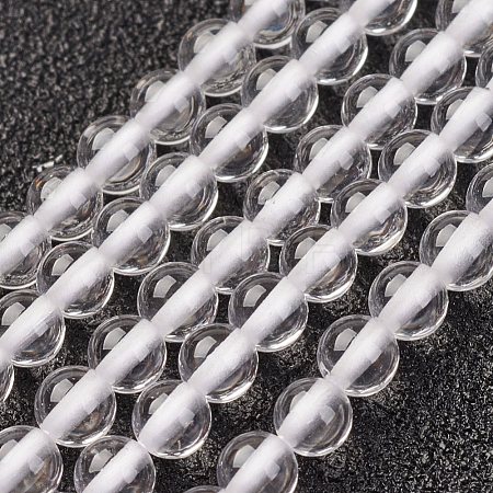 Natural Quartz Crystal Beads Strands X-G-G680-52-1