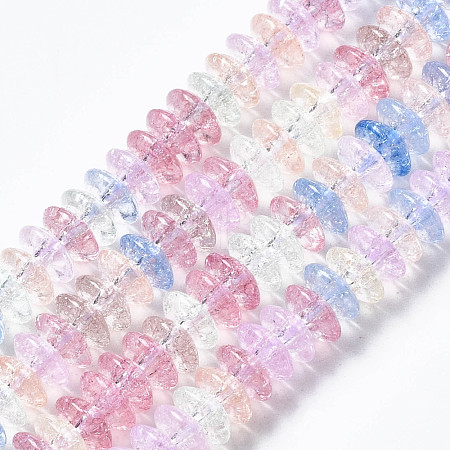 Crackle Glass Beads GLAA-S192-B-004M-1
