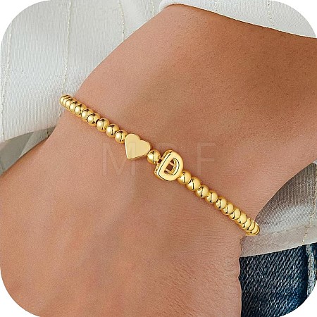 Alloy Beads Stretch Bracelets for Women FS-WG09F24-24-1