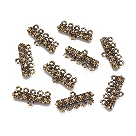 Tibetan Style Alloy Chandelier Components Links LS-MLF0753Y-1