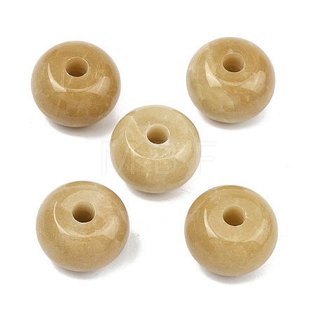 Natural Topaz Jade Large Hole Beads GG-CBA02C4-08C-1