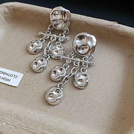 Alloy Chandelier Earrings for Women WG9A250-02-1