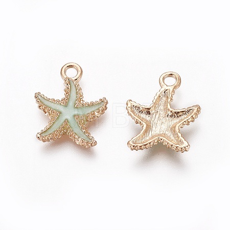 Alloy Enamel Pendants LS-PALLOY-F224-10G-01-1