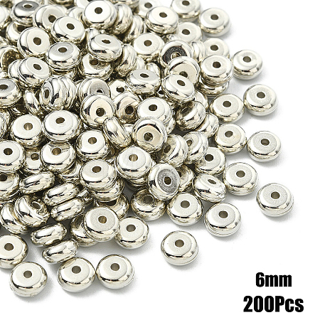 200Pcs CCB Plastic Spacer Beads CCB-YW0001-49C-P-1