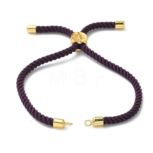 Cotton Cord Bracelet Making KK-F758-03O-G-1