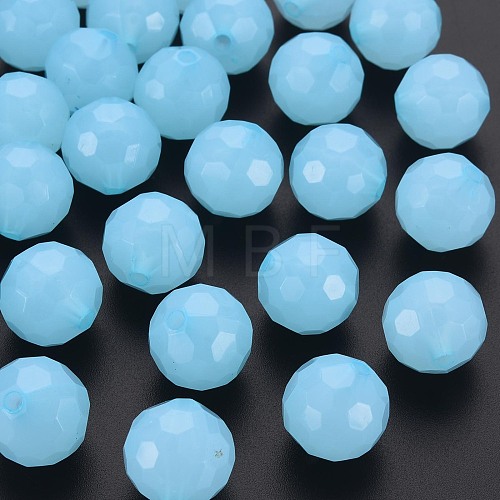 Imitation Jelly Acrylic Beads MACR-S373-97C-E08-1