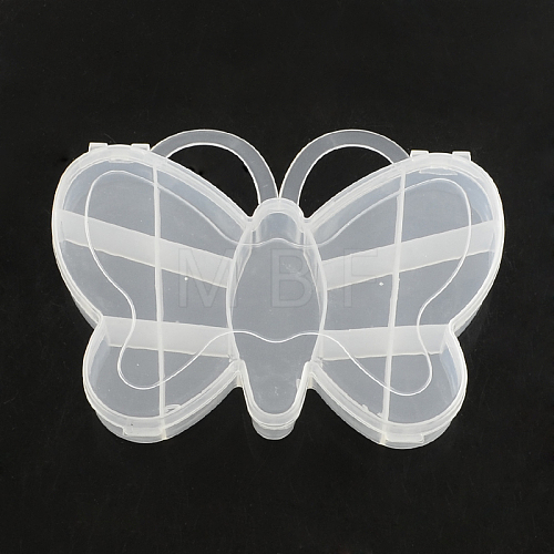 Butterfly Plastic Bead Storage Containers CON-Q023-14-1