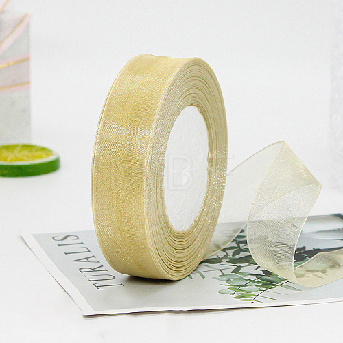 Polyester Organza Ribbon FABR-PW0001-003A-26-1