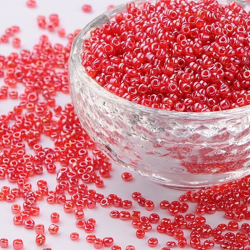 (Repacking Service Available) Glass Seed Beads SEED-C015-2mm-105-1