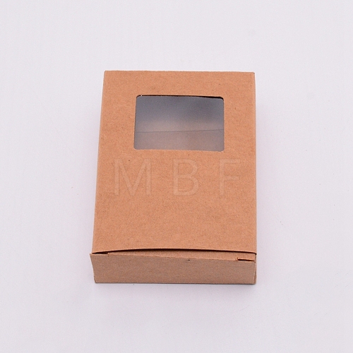 Kraft Paper Box CON-WH0073-46-1