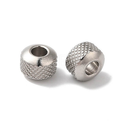 201 Stainless Steel Beads STAS-A098-07P-1