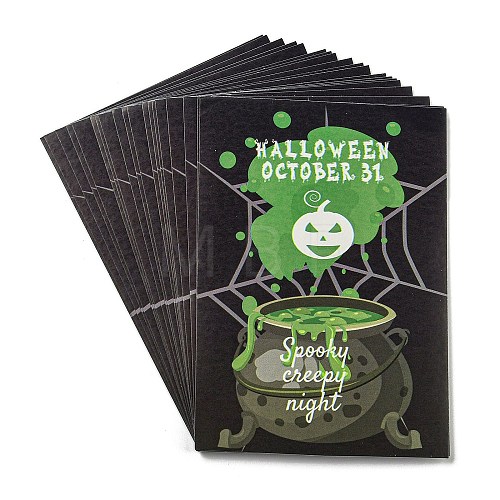 24Pcs Halloween Paper Sticker STIC-G002-02B-1