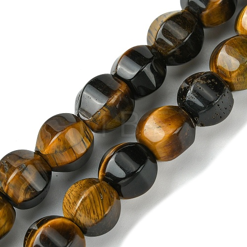 Natural Tiger Eye Beads Strands G-H023-A12-01-1